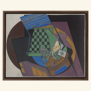 Checkerboard & Playing Cards II Print, 1915