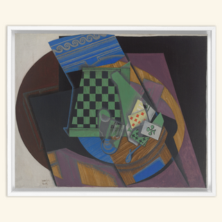 Checkerboard & Playing Cards II Print, 1915