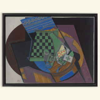 Checkerboard & Playing Cards II Print, 1915