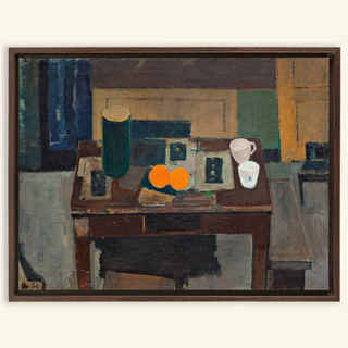 Table Setting with Oranges Print, 1934