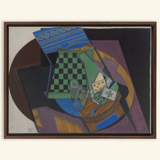 Checkerboard & Playing Cards II Print, 1915