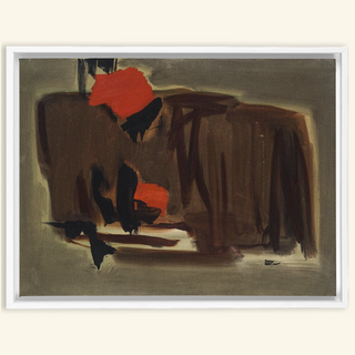 Untitled Oil On Canvas Print, 1950