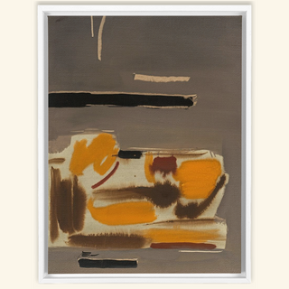 Untitled Oil & Gouache On Paper Print, 1959-1963