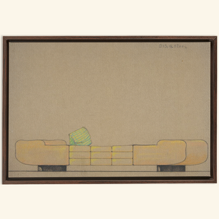 Elevation of a Daybed Print, 1932