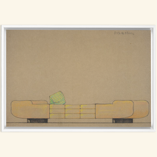 Elevation of a Daybed Print, 1932