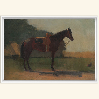 Saddle Horse Print, Late 19th Century