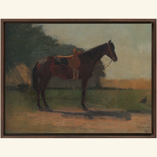 Saddle Horse Print, Late 19th Century