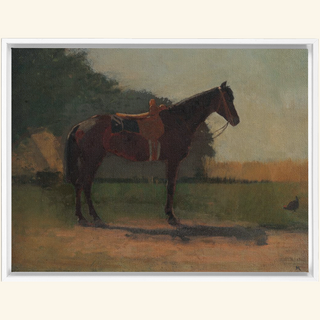 Saddle Horse Print, Late 19th Century