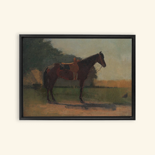 Saddle Horse Print, Late 19th Century