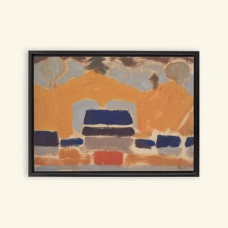 Landscape with Houses Print, 1930