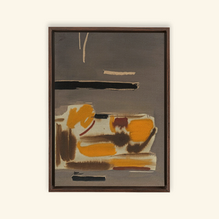 Untitled Oil & Gouache On Paper Print, 1959-1963