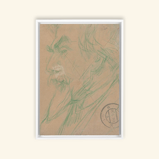 Portrait of Painter Jan Toorop Print, 1874-1925