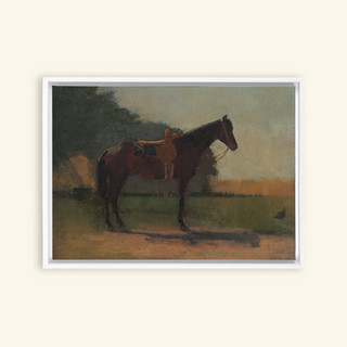 Saddle Horse Print, Late 19th Century