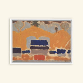 Landscape with Houses Print, 1930