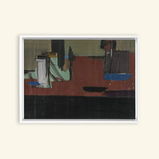 Untitled Oil On Linen Print, 1959-1963