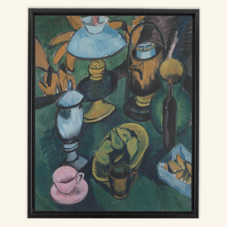 Still Life with Lamp Print, 1912