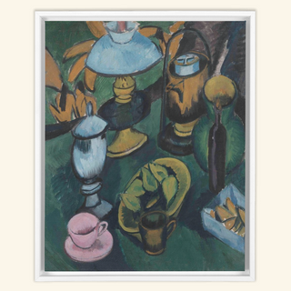 Still Life with Lamp Print, 1912