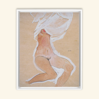 Seated Nude Print, 1910