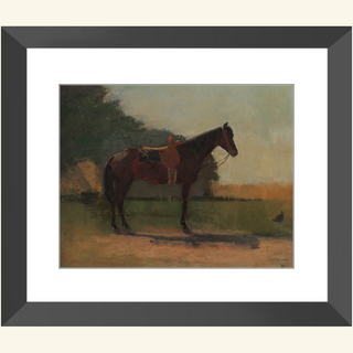 Saddle Horse Print, Late 19th Century