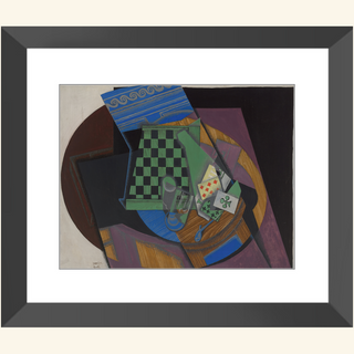 Checkerboard & Playing Cards II Print, 1915