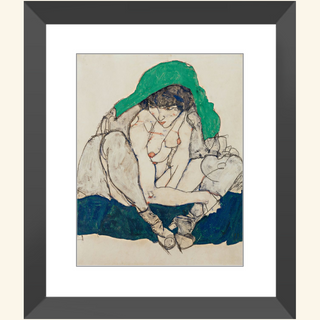 Woman with Green Headscarf Print, 1914