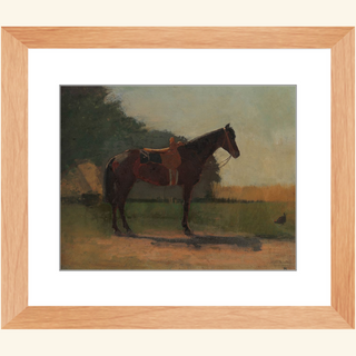 Saddle Horse Print, Late 19th Century