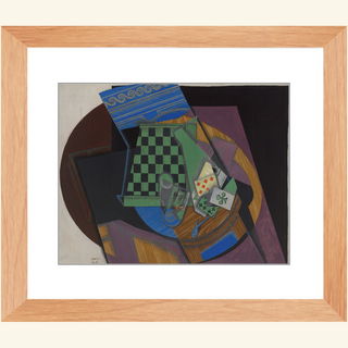 Checkerboard & Playing Cards II Print, 1915