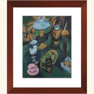 Still Life with Lamp Print, 1912