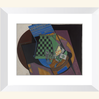 Checkerboard & Playing Cards II Print, 1915