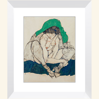 Woman with Green Headscarf Print, 1914