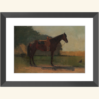 Saddle Horse Print, Late 19th Century