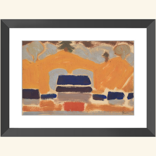 Landscape with Houses Print, 1930