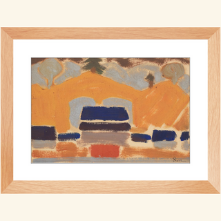 Landscape with Houses Print, 1930