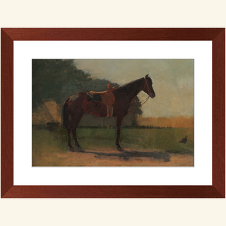 Saddle Horse Print, Late 19th Century