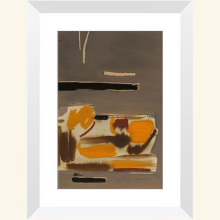 Untitled Oil & Gouache On Paper Print, 1959-1963