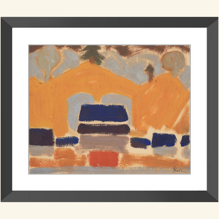 Landscape with Houses Print, 1930