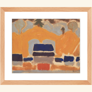 Landscape with Houses Print, 1930