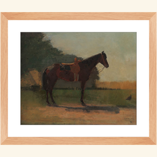 Saddle Horse Print, Late 19th Century