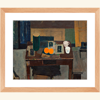 Table Setting with Oranges Print, 1934