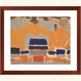 Landscape with Houses Print, 1930