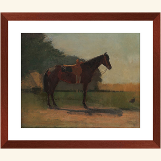 Saddle Horse Print, Late 19th Century