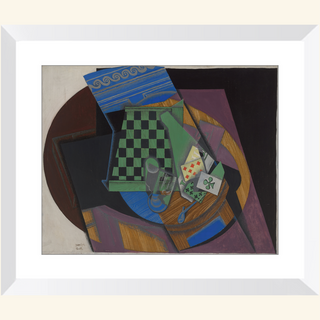 Checkerboard & Playing Cards II Print, 1915