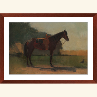 Saddle Horse Print, Late 19th Century