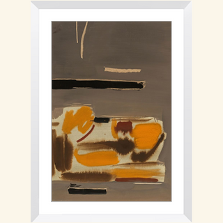 Untitled Oil & Gouache On Paper Print, 1959-1963