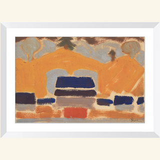 Landscape with Houses Print, 1930