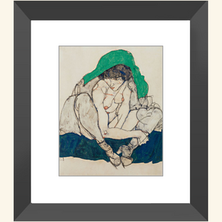 Woman with Green Headscarf Print, 1914