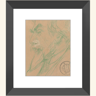 Portrait of Painter Jan Toorop Print, 1874-1925