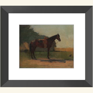 Saddle Horse Print, Late 19th Century