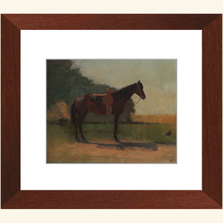 Saddle Horse Print, Late 19th Century