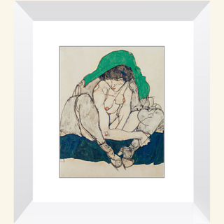 Woman with Green Headscarf Print, 1914